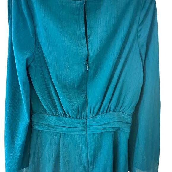 Jessica Simpson “Amella” Dress Ocean Depths - NWT & Bell Sleeve Babe Vibes 💃💙 - Picture 7 of 13